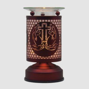 Copper Cross Touch Base Fragrance Oil Warmer 671